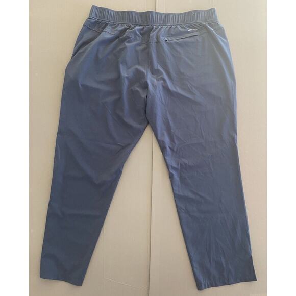 Eddie Bauer Womens XL Pull On Elastic Waist Stretch Outdoor Pants Blue - Picture 12 of 12